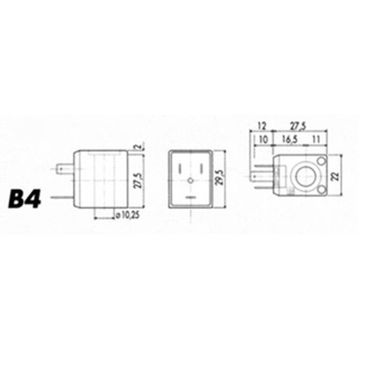 Cewka B4 12V / DC