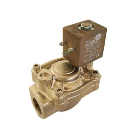 Elektrozawór parowy SV 108 G3/4" DN25 24DC, Teflon, Normalnie Zamknięty