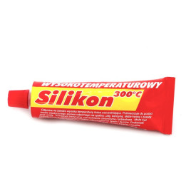 Silikon wysokotemperaturowy czerwony 60ml