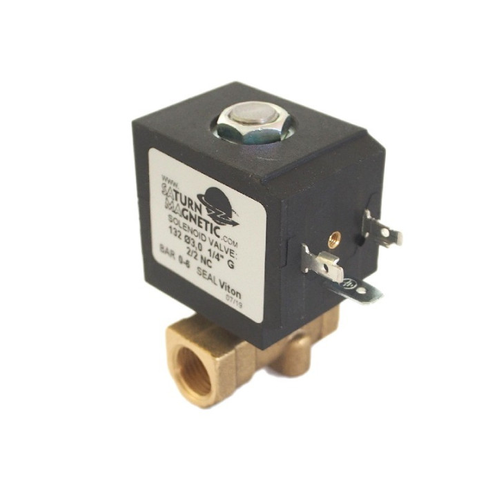 Elektrozawór przelotowy SV 132 2/2 G1/4" DN3 230V/50Hz,Viton, Normalnie zamknięty
