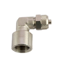 Złaczka zaciskowa kątowa do pneumatyki 1/8"w x 6mm