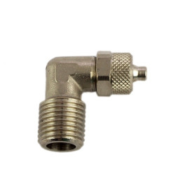 Złączka zaciskowa kątowa do pneumatyki 1/8"z x 6mm