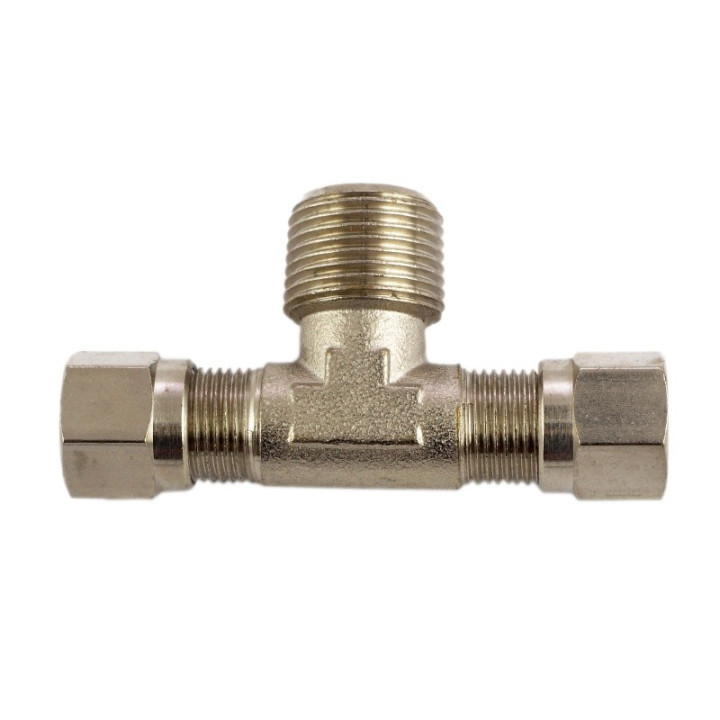Redukcja zaciskowa trójnik 1/4"z x 8mm