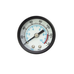 Manometr 0-10bar, G1/8", D40mm, mocowanie tylne