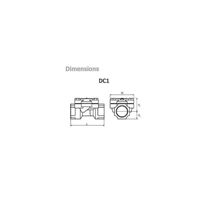 Odwadniacz pary Miyawaki termostatyczny typ DC1-21L, G1/2" w/w