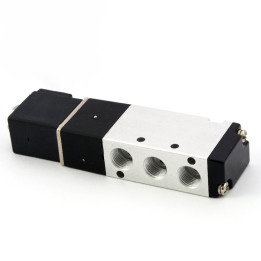 Elektrozawór 5/2, G1/8, 230V/AC - sprężyna
