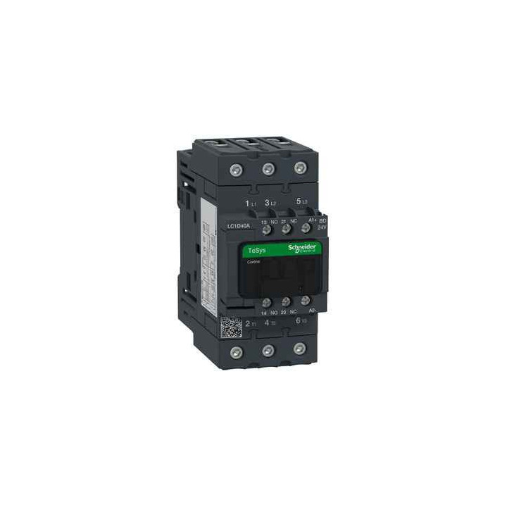 Stycznik LC1D40ABD 40A 3P 1NO 1NC 24VDC