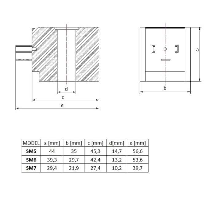 Cewka Elektrozaworu SM5 24VDC