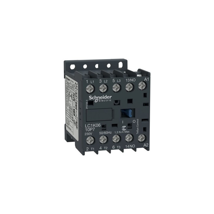 Stycznik 12A(AC3) 5,5kW+NO cewka 24V/50Hz LC1K1210B5