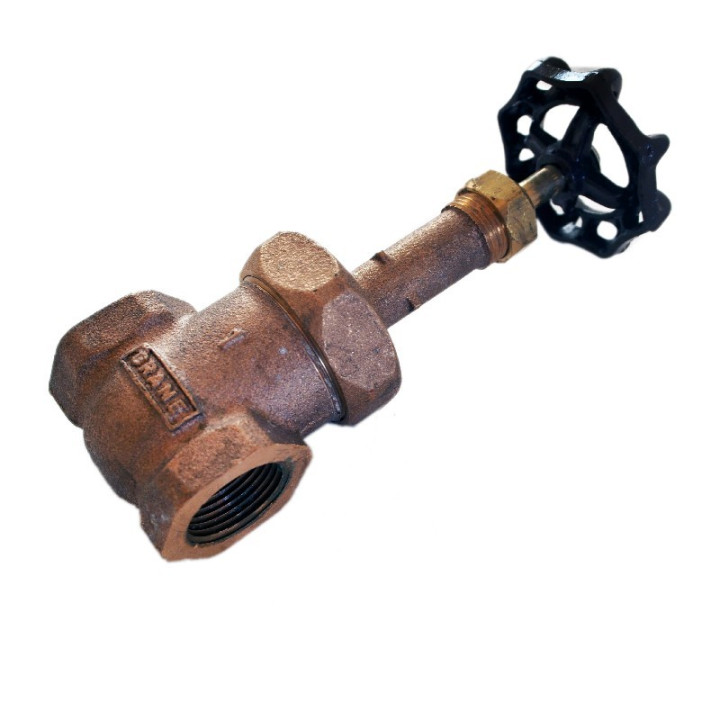 Zawór mechaniczny zasuwowy G 1"w/w (PN10) czarny