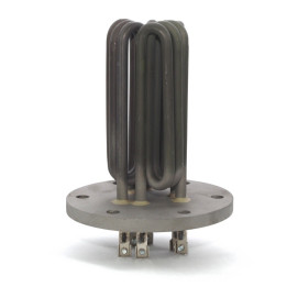 Grzałka z kryzą, średnica 125mm ,4.7kW, 230/400V, L18 cm