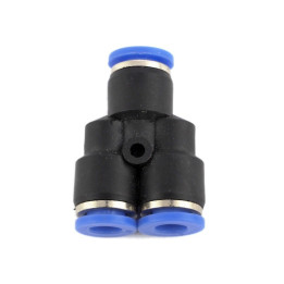 Szybkozłączka trójnik "Y" 6mm x 4mm x 4mm