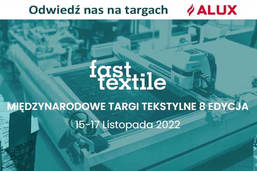 Firma Alux na targach Fast Textile